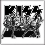 Kiss Graphite Band Магнит (KISSMAG08)