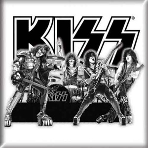 Kiss Graphite Band Магнит (KISSMAG08)