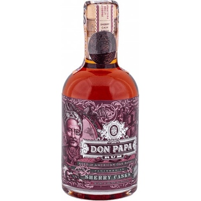 Don Papa Sherry Casks 45% 0,2 l (čistá fľaša)