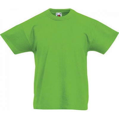 Fruit Of The Loom tričko Valueweight T zelená limetka