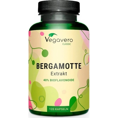 Vegavero Bergamotte Extrakt, 120 капсули, Vegavero