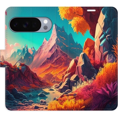 iSaprio Google Pixel 10 / 10 Pro Colorful Mountains s kapsičkami na karty
