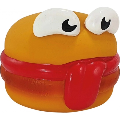 NOBBY Hračka latexová burger 10 cm