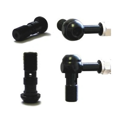 Banjo skrutka POWERHOSEPLUS 210125D / BLACK 10x1.25mm čierny