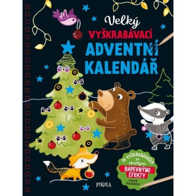 Velký vyškrabávací adventní kalendář – Zboží Dáma