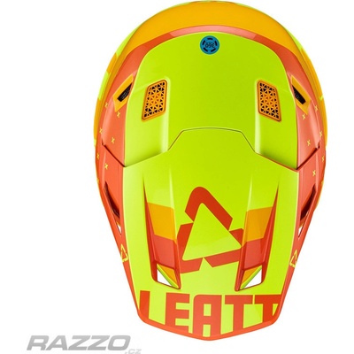 Náhradní kšilt helmy Leatt Visor Moto 7.5 V23 Citrus
