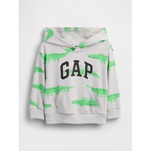 GAP Бебешки суитшърт с логото на GAP GAP | Siv | Момчешки | 6-12 месеца
