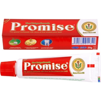 Promise zubná pasta s hřebíčkovým olejem cestovní balení 20 g