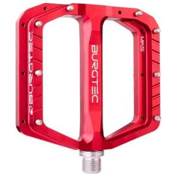 Burgtec Педали BURGTEC Penthouse Flat MK5 Race Red