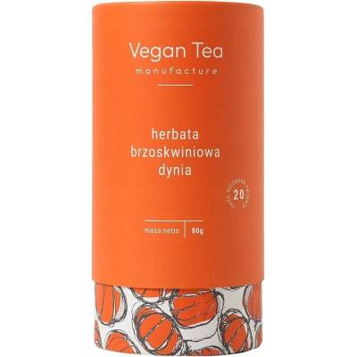 English Tea Shop Veganský čaj rooibosový čaj s volnými lístky broskev a dýně 80 g