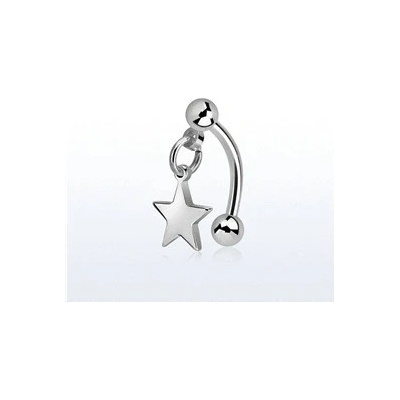 Piercingate piercing do obočí hvězdička POB00217