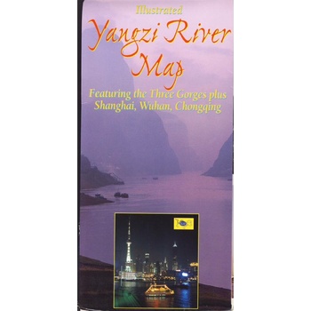 mapa Yangzi River