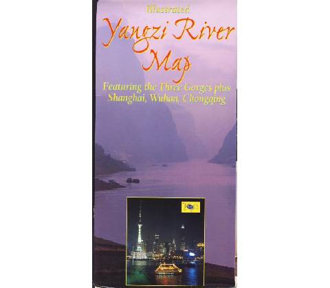 mapa Yangzi River