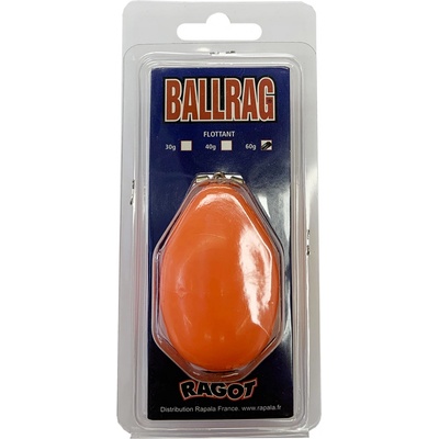 RAGOT Splávek Ballrag na mořský rybolov oranžový fluorescenční 60g