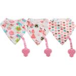 Baby Care ЛИГАВНИК БАНДАНА С ГРИЗАЛКА+ДЪРЖАЧ girl (10260180001)