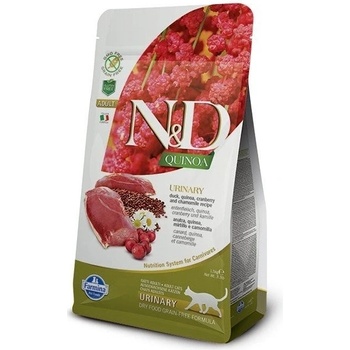 N&D GF Quinoa CAT Urinary Duck & Cranberry 1,5 kg