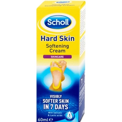 Scholl nočný krém na zmäkčenie stvrdnutej kože 60 ml