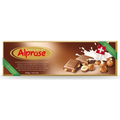 Alprose mléčná s oříšky 300 g