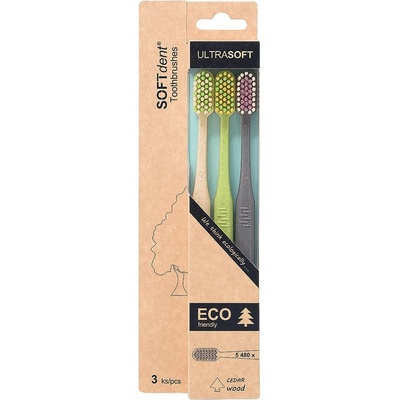 SOFTdent Eco Ultra Soft 3 ks
