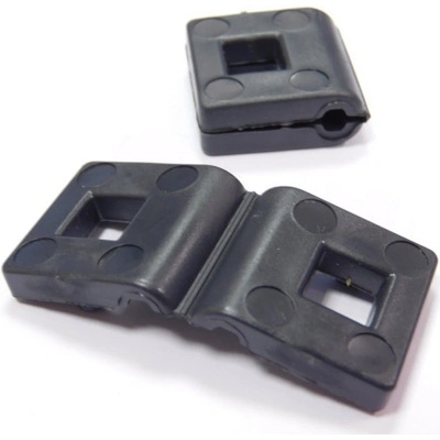 Vymezovač pro příchytku plotového panelu – 5 mm, černý, plastový