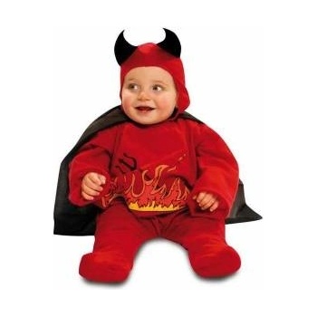 BigBuy Carnival Маскировъчен костюм за бебета Diablo 3 Части Размер 7-12 месеца