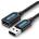 Vention USB-A 2.0/M - USB-A 2.0/F (удължител, PVC черен), 2 м, кабел