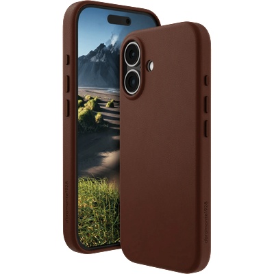 Кожен кейс dbramante1928 Roskilde 2 Magsafe Case Apple iPhone 16, Dark Tan (RO61GT006348)