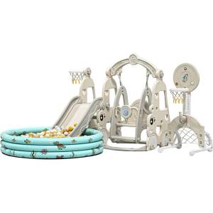 Moni Люлка с пързалка 7в1 Playground (3801005601905)