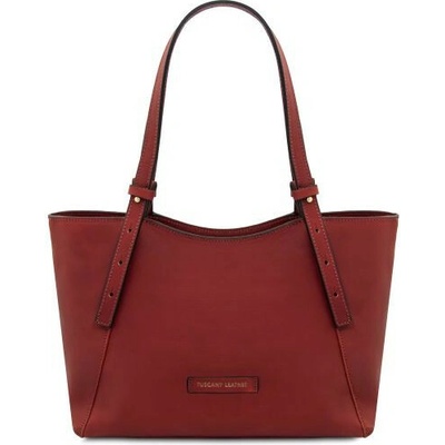 Tuscany Leather dámska kožená taška Libra červená 2562 1 4