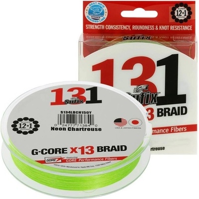 Sufix 131 G-CORE 150m 0,104mm 5,4kg tmavo zelená