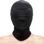 NS Toys Маска за лице - плътна качулка "ff closed hood black" Унисекс
