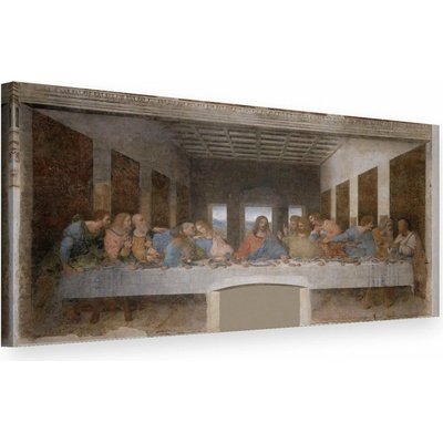 Obraz na plátne POSLEDNÁ VEČERA – Leonardo Da Vinci - 150x80 cm