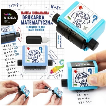 Kidea matematická pečiatka Súčet