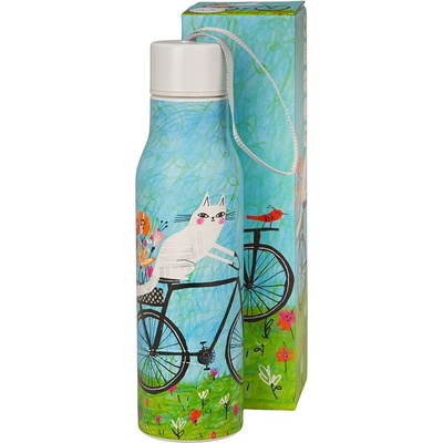 Čína termo fľaša MAČKA NA KOLE 500 ml