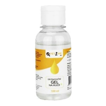Pet2Me dezinfekční antibakteriální gel na ruce 100 ml
