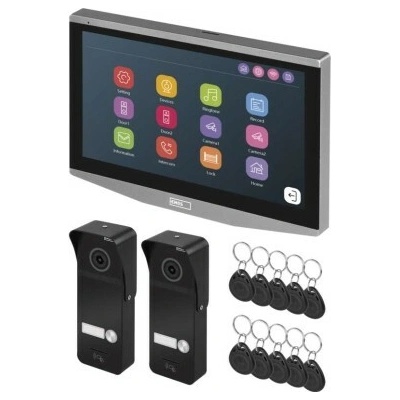 GoSmart Sada videovrátnika IP-750 s 2 vstupmi