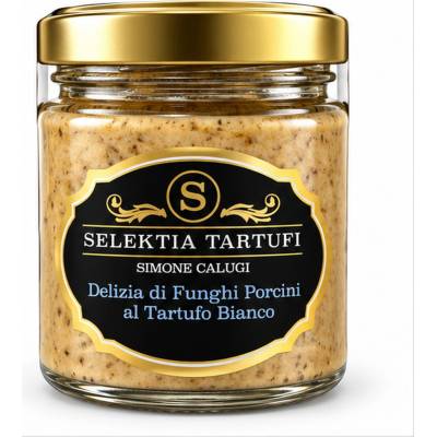Selektia Delizia di Funghi Porcini - hříbkový krém s bílým lanýžem 75 g