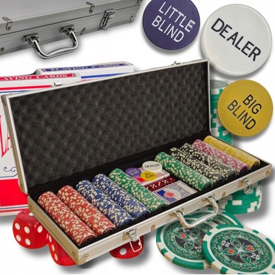 Games Planet M01212 Pokerový set 500 žetonů – Zbozi.Blesk.cz