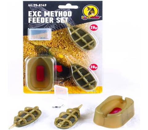 Extra Carp Method Feeder Set 20,30g + formička