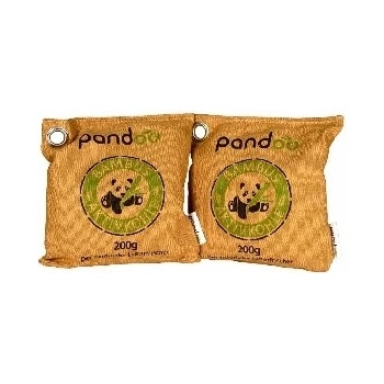 Pandoo Přírodní bambusový čistič vzduchu s aktivním uhlím 2 x 200 g