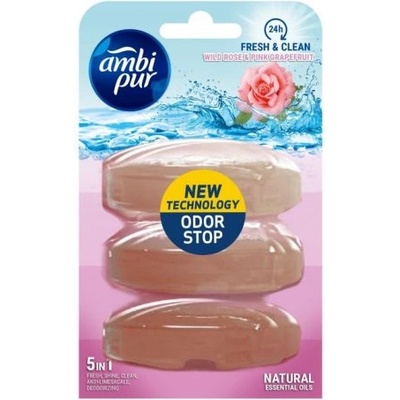 Ambi Pur ВЦ Кошничка 3х55мл - Роза и грейпфрут (3007)