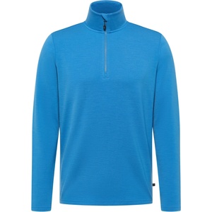 Heber Peak Мъжки вълнен пуловер Heber Peak MerinoBlend EvergreenHe. Half Zip Merino jumper - Cobalt Blue - размер XL (005-7418-0214)