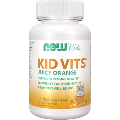 NOW Foods NOW Kid Vits Berry blast Multivitamín pro děti 120 žvýkacích pastilek