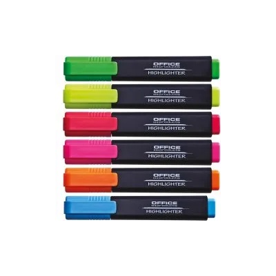 Office products Текст маркери 6 цвята