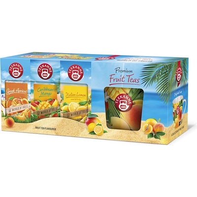 Teekanne Sada ovocných čajů s hrnkem OnPack 3 x 20 sáčků