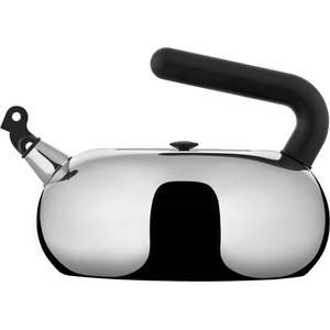 Alessi Чайник за котлон BULBUL, сребърен, Alessi (ALAC100)