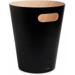 Umbra UMBRA Кошче за боклук Woodrow 7, 5 л. - дърво/черно (UMBRA 082780-045)