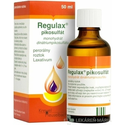 Regulax pikosulfát sol.por.1 x 20 ml