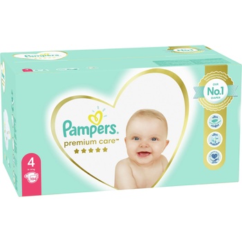 Pampers Бебешки пелени Pampers - Premium Care 4, 104 броя (1100004193)