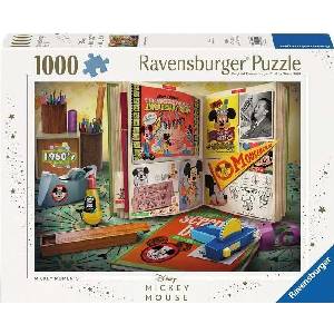Ravensburger Пъзел Ravensburger от 1000 части - Моментите на Мики Маус, 1960 (7012000842)